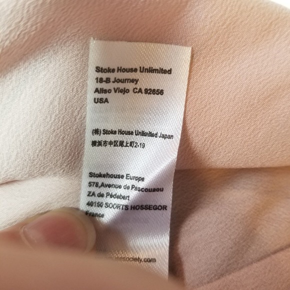 NWT Amuse Society Women's Tiny Dancer Striped Lined Slip Dress Medium Festival - Picture 7 of 11